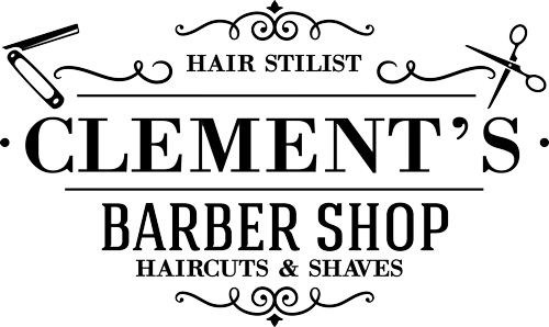 Clement's Barber Shop Logo